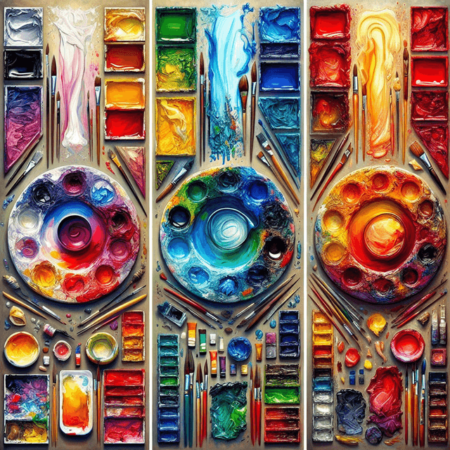 Comparing Painting Mediums: Oil, Acrylic, and Watercolor